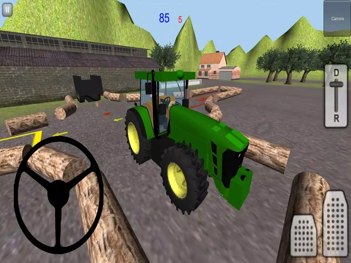 Tractor Simulator 3D: Forestry iPad  स्क्रीनशॉट