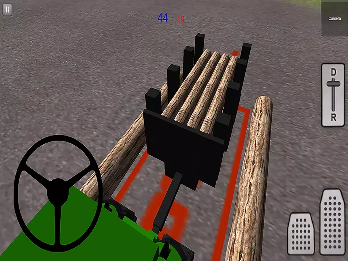 Tractor Simulator 3D: Forestry iPad  स्क्रीनशॉट