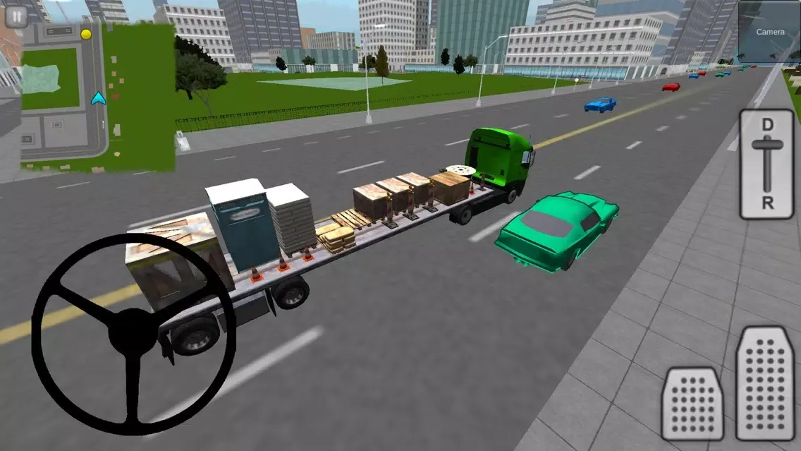 Truck Driver 3D: City سکرین شاٹس