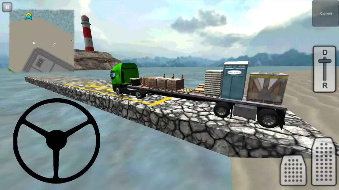 Truck Driver 3D: City سکرین شاٹس