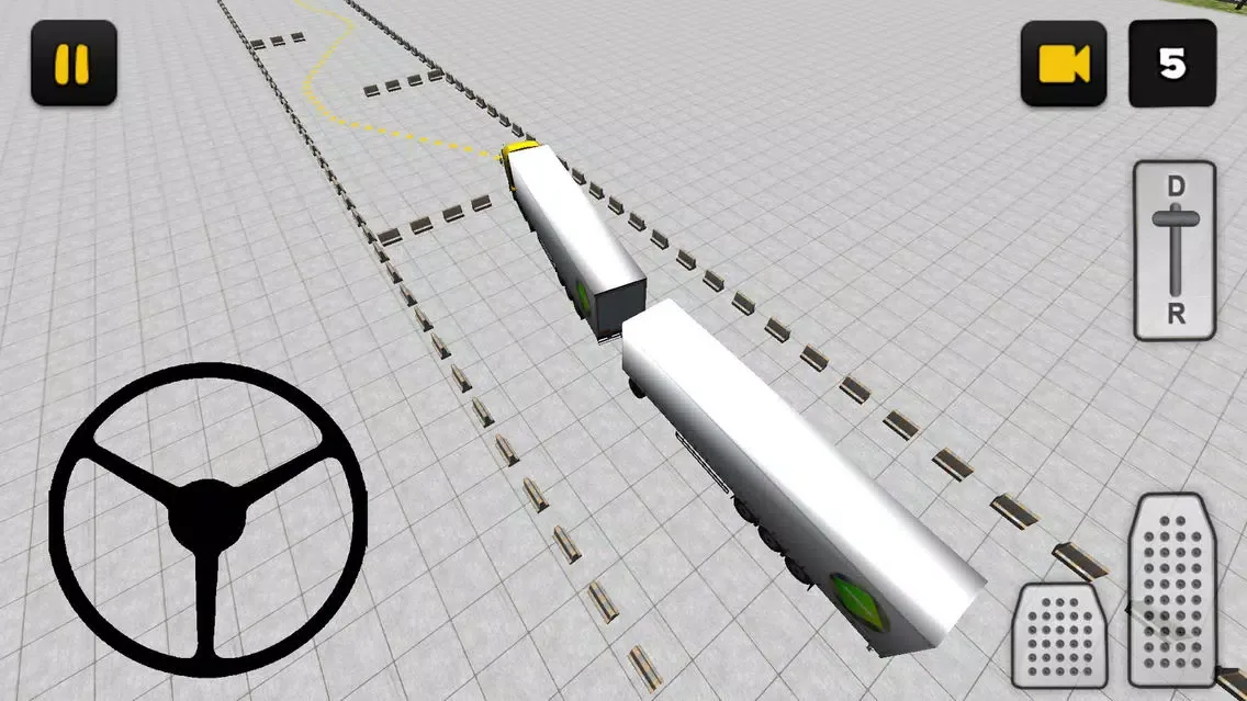 Captures d'écran de Truck Parking 3D: Extreme