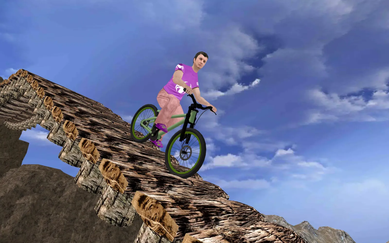 Mountain Bicycle Rider Stunts Screenshots