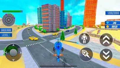 Tangkapan skrin Rope Hero Game spider 3d