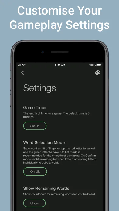 ภาพหน้าจอของ Muddle - The Clean Word Game