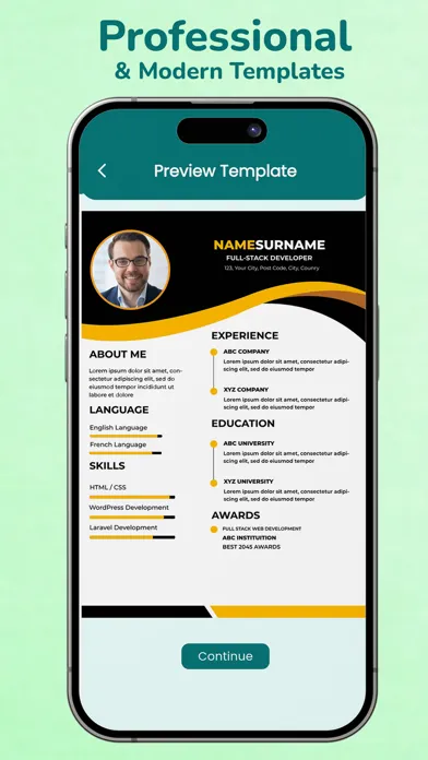صور CV Maker & Builder -Resume App