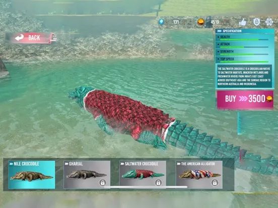 Capturas de pantalla de Animal Hunter : Wolf Survival iPad 