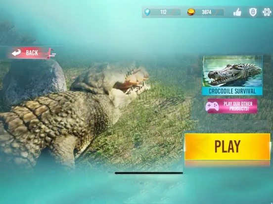 Capturas de pantalla de Animal Hunter : Wolf Survival iPad 