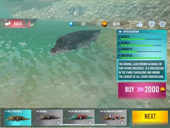 Capturas de pantalla de Animal Hunter : Wolf Survival iPad 
