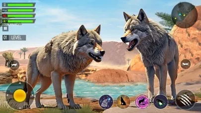 Capturas de pantalla de Animal Hunter : Wolf Survival