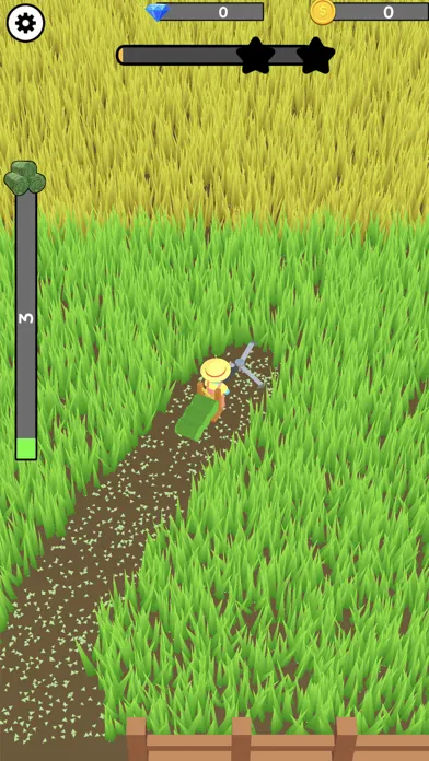 Capturas de tela do Mowing Master