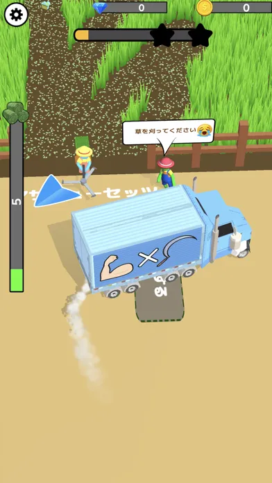 Capturas de tela do Mowing Master