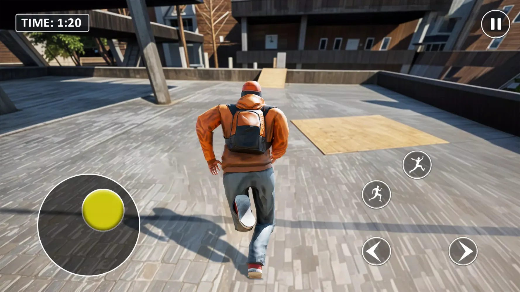 ภาพหน้าจอของ Go Up Rooftop Run Parkour Game