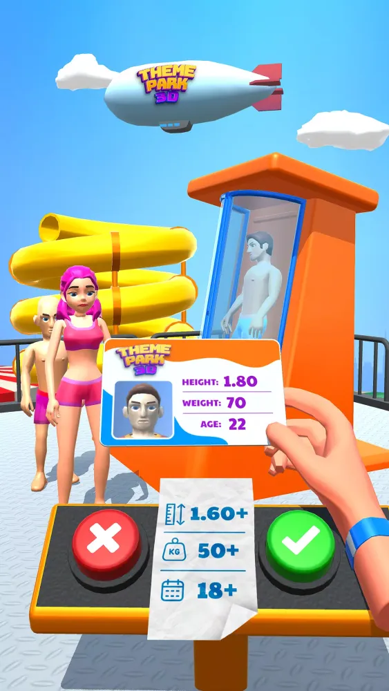 Capturas de pantalla de Theme Park 3D - Fun Aquapark