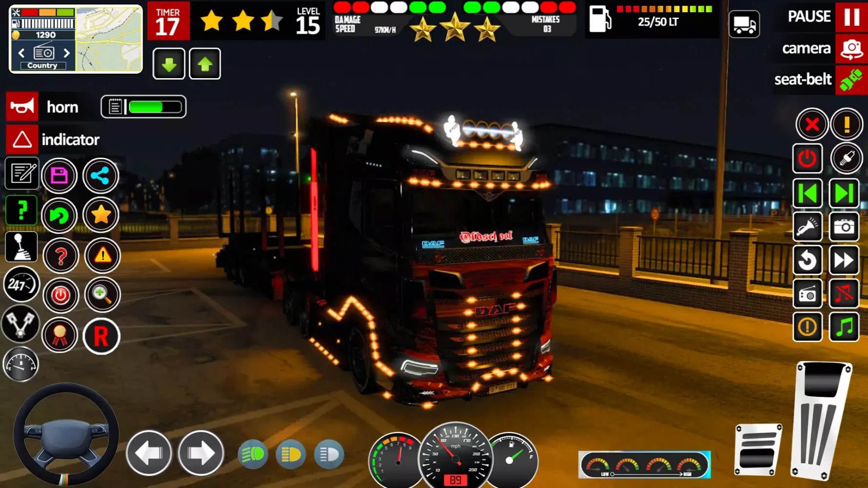 Euro Truck Games Sim 3d应用截图