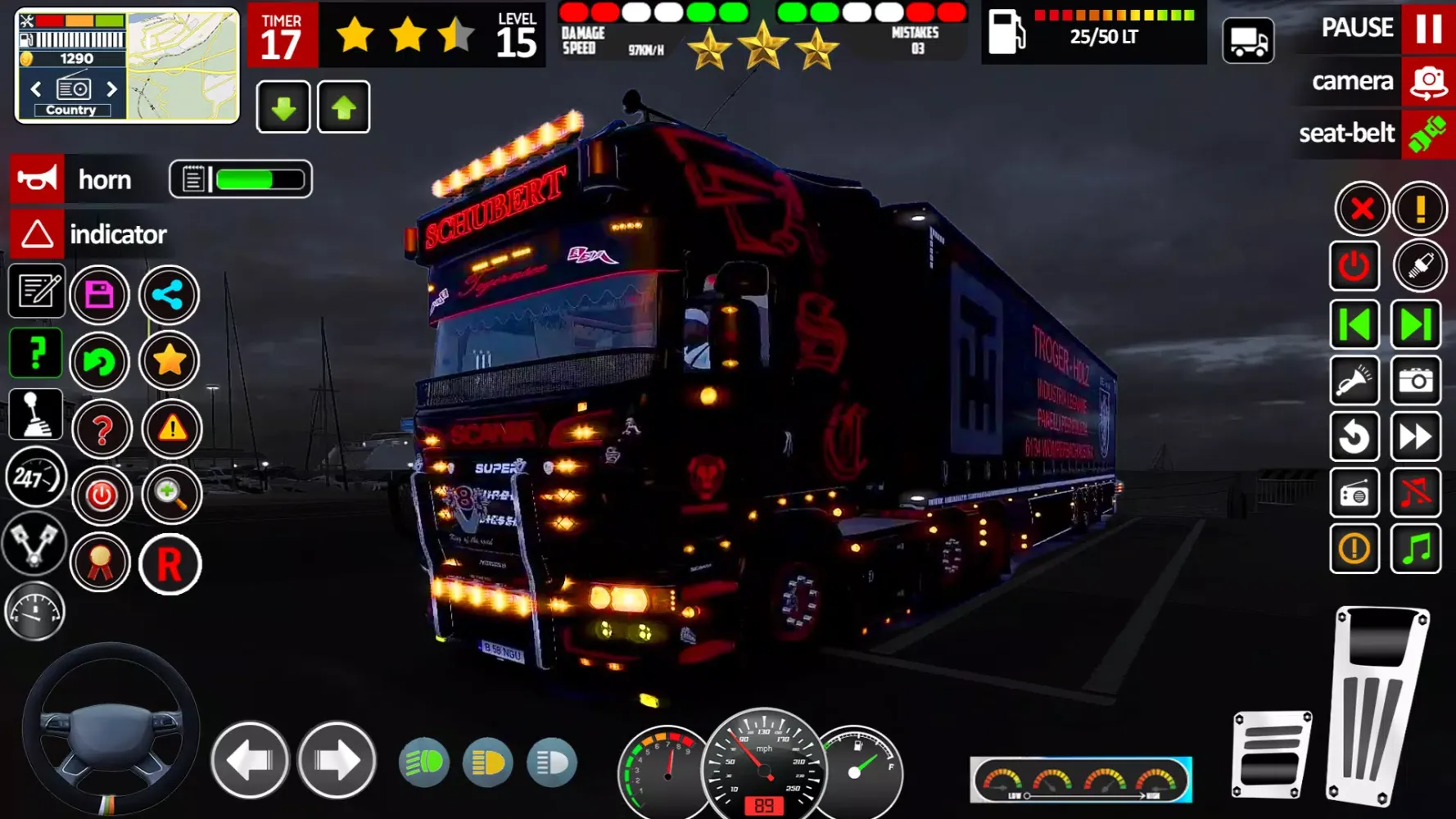 Euro Truck Games Sim 3d应用截图