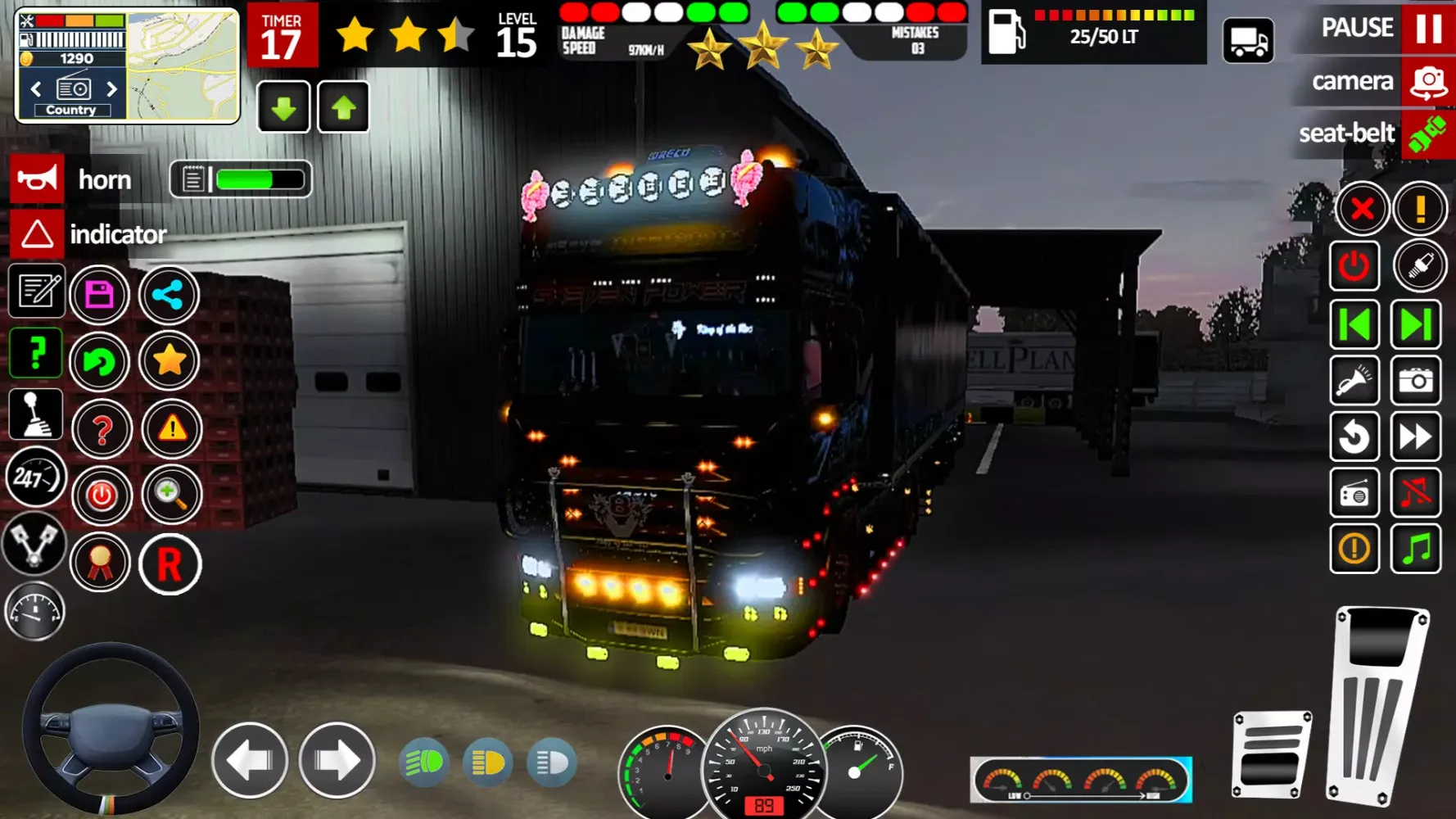 Euro Truck Games Sim 3d应用截图