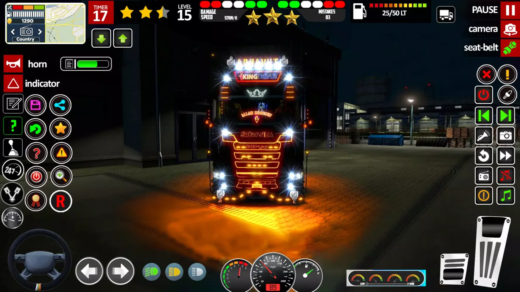 Euro Truck Games Sim 3d应用截图