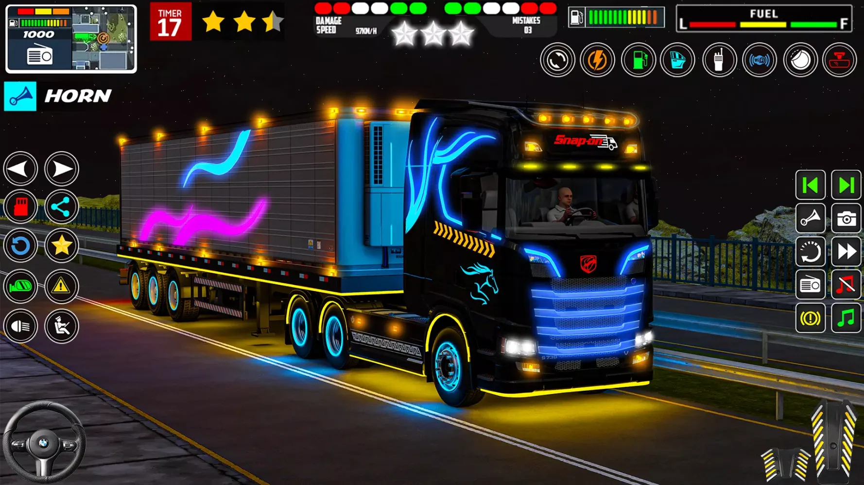 Euro Truck Games Sim 3d应用截图