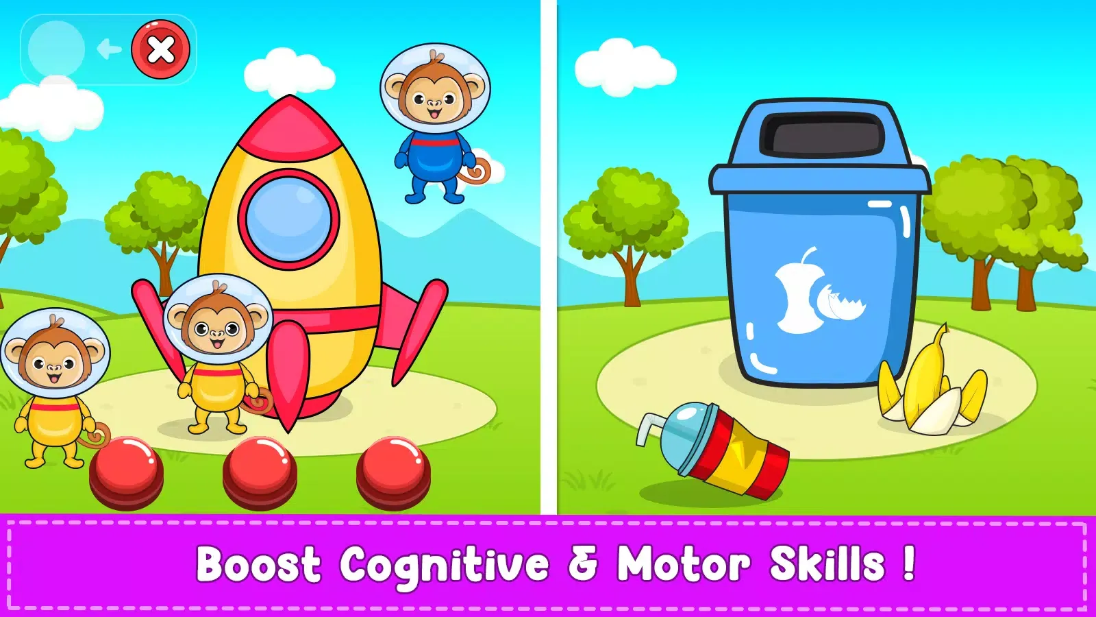 Ảnh chụp màn hình của Educational Fun Games for Kids