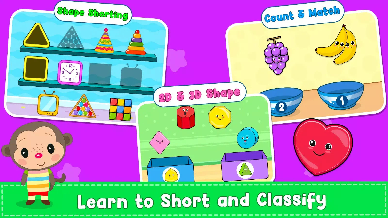 Ảnh chụp màn hình của Educational Fun Games for Kids