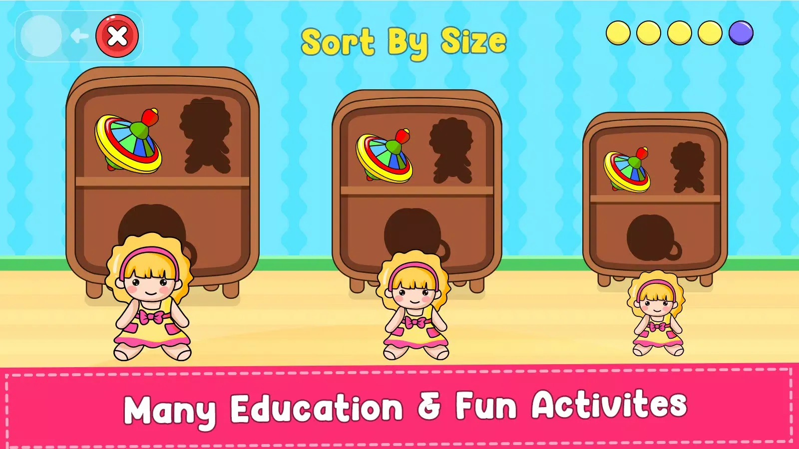 Ảnh chụp màn hình của Educational Fun Games for Kids