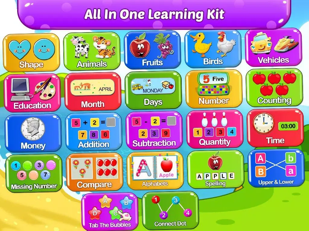 Preschool Learning Games Ekran Görüntüleri