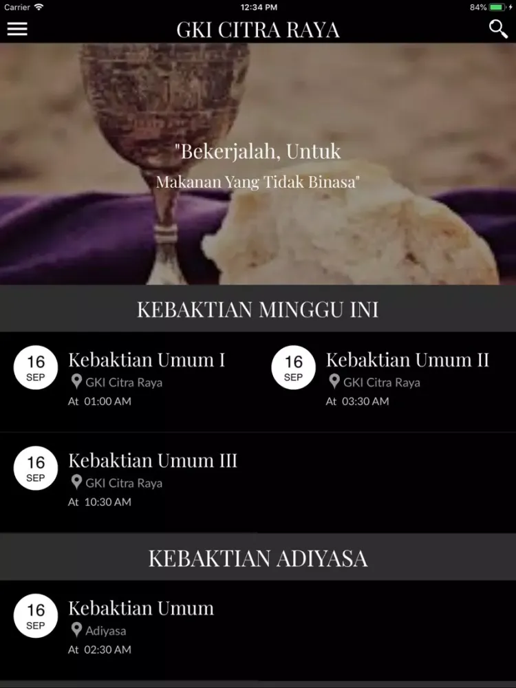 GKI Citra Raya iPad  스크린샷