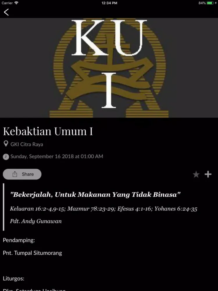GKI Citra Raya iPad  스크린샷