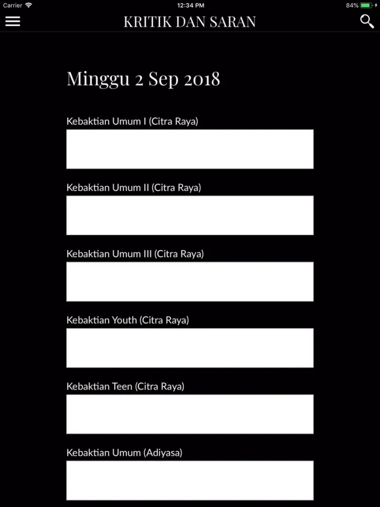 GKI Citra Raya iPad  스크린샷