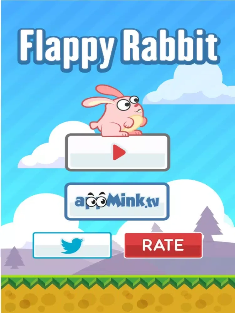 Clumsy Flying Rabbit iPad  Ekran Görüntüleri