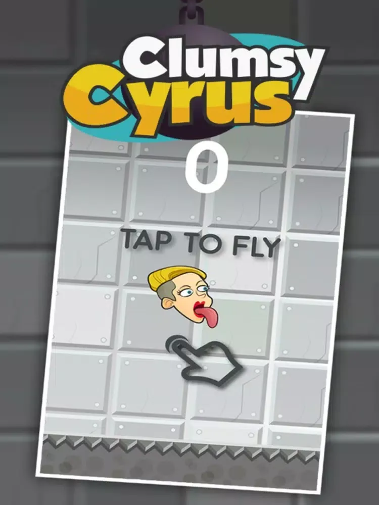 Flappy Flying - Clumsy Cyrus Wrecking Ball iPad  স্ক্রিনশট