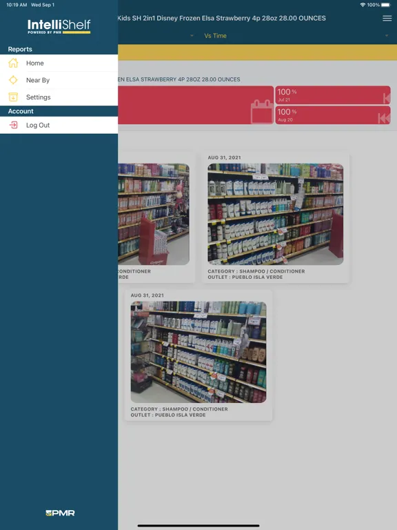 PMR IntelliShelf iPad 应用截图