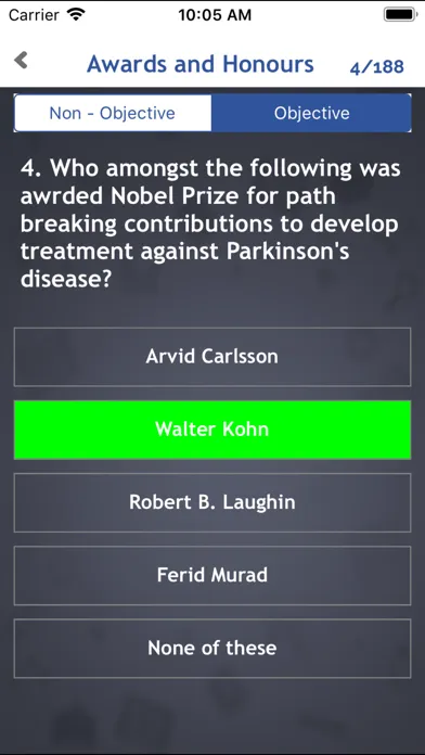 World General Knowledge Quiz應用截圖