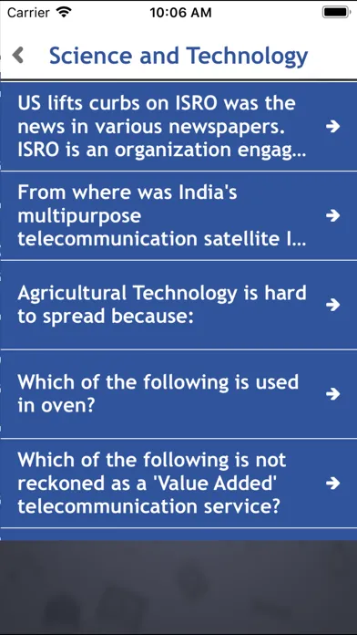 World General Knowledge Quiz應用截圖