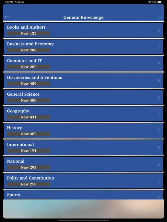 GK of the World Study Notifier iPad  Screenshots