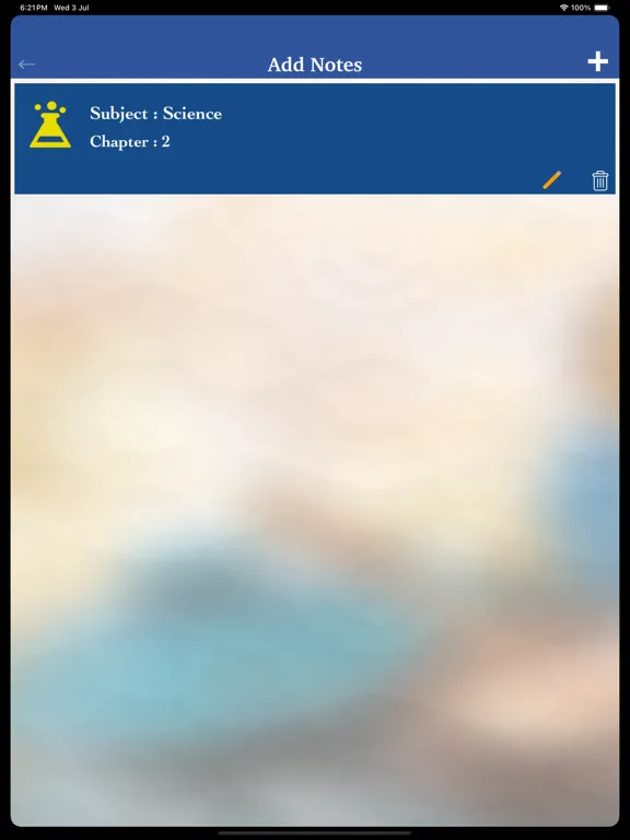GK of the World Study Notifier iPad  Screenshots