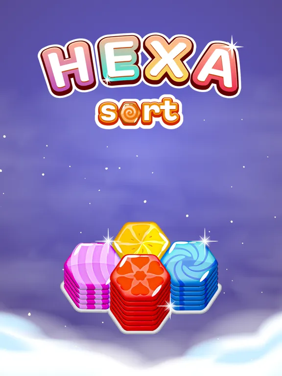 Zrzuty ekranu Hexa Sort: Candy Blast iPad 