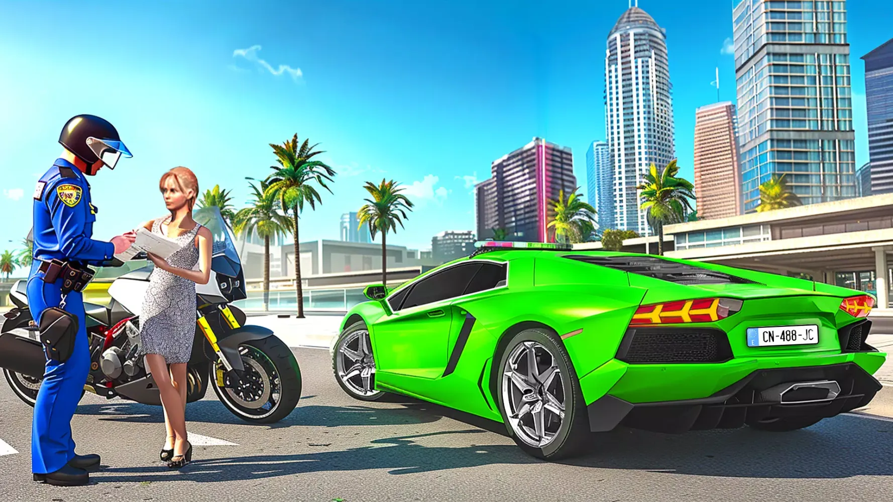 Virtual Police Dad Simulator سکرین شاٹس