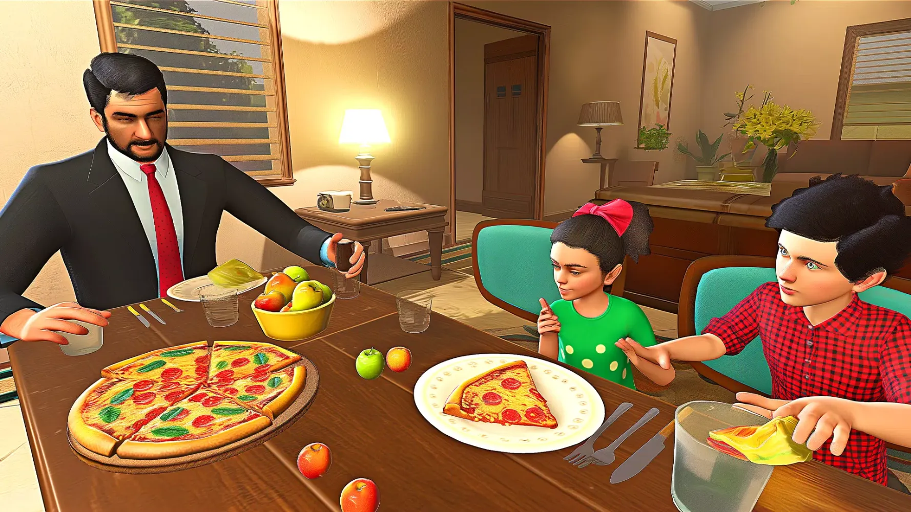 Virtual Police Dad Simulator سکرین شاٹس
