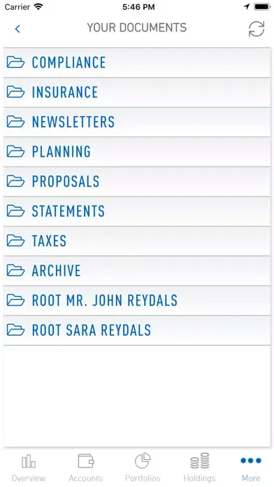 GK Wealth Management Mobile应用截图