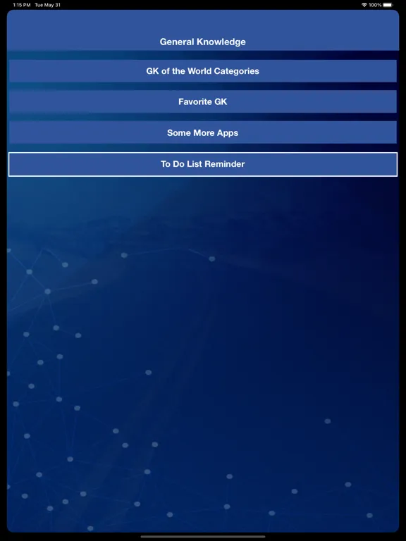 تصاویر World General Knowledge - GK iPad 