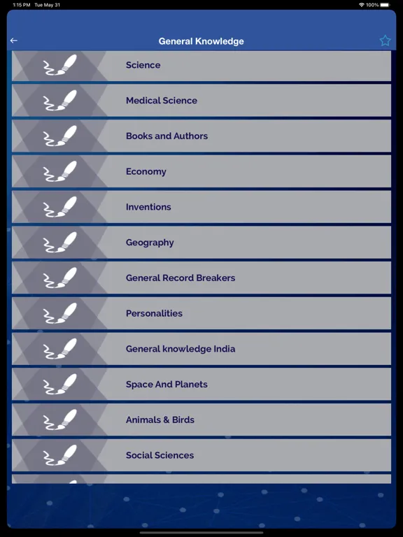 تصاویر World General Knowledge - GK iPad 