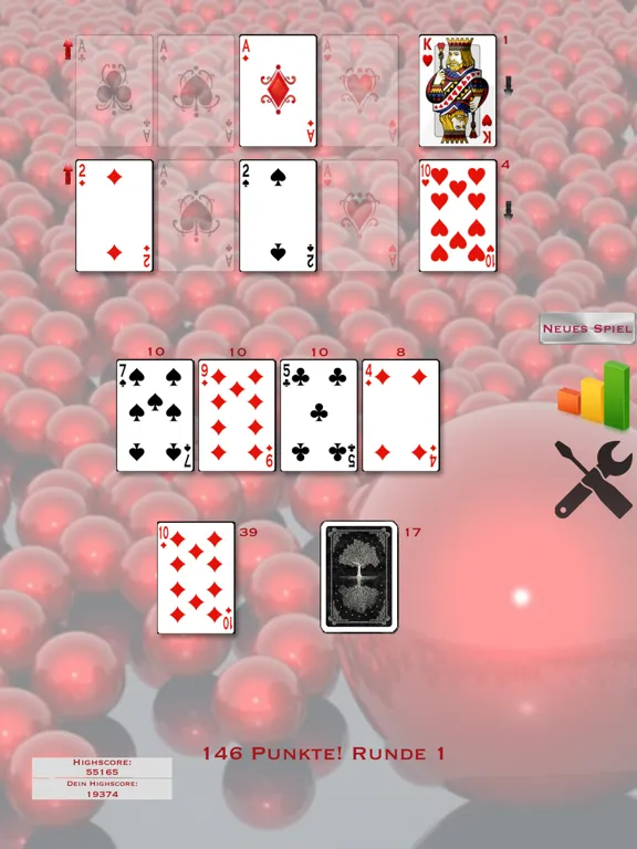 Capturas de tela do Rouge-Noire Royal Solitaire iPad 