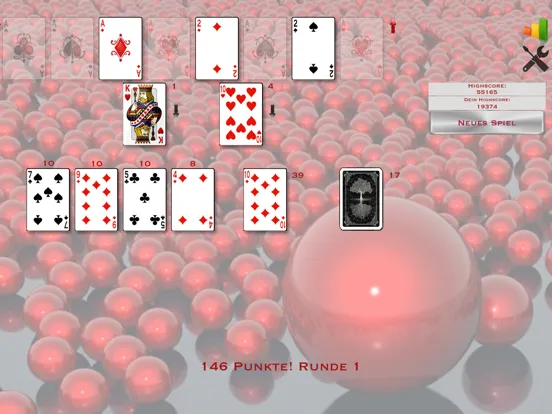 Capturas de tela do Rouge-Noire Royal Solitaire iPad 