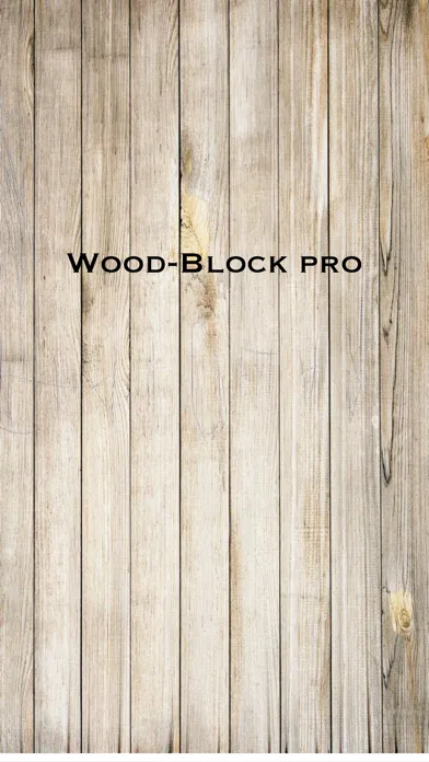 Wood-Block pro Ekran Görüntüleri