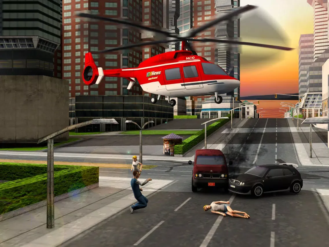 City Rescue 2018 Flight Games iPad  स्क्रीनशॉट