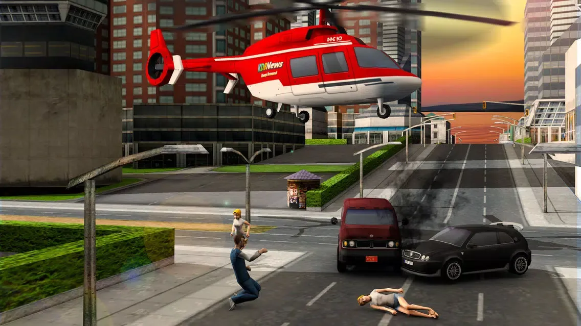 City Rescue 2018 Flight Games स्क्रीनशॉट