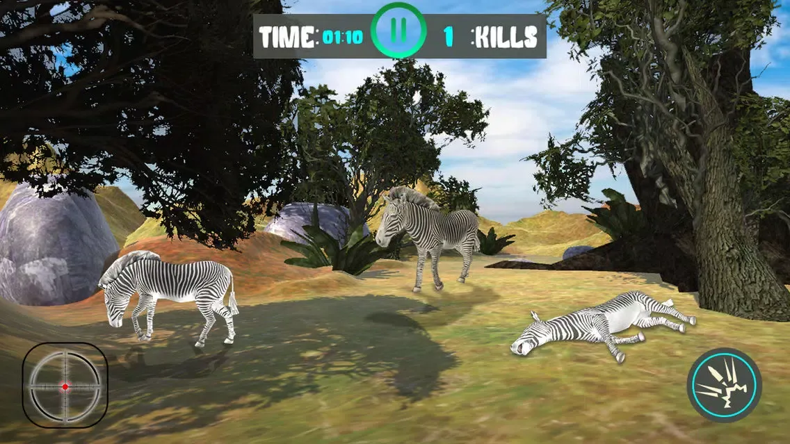 ภาพหน้าจอของ Deer Hunting Sniper Challenge
