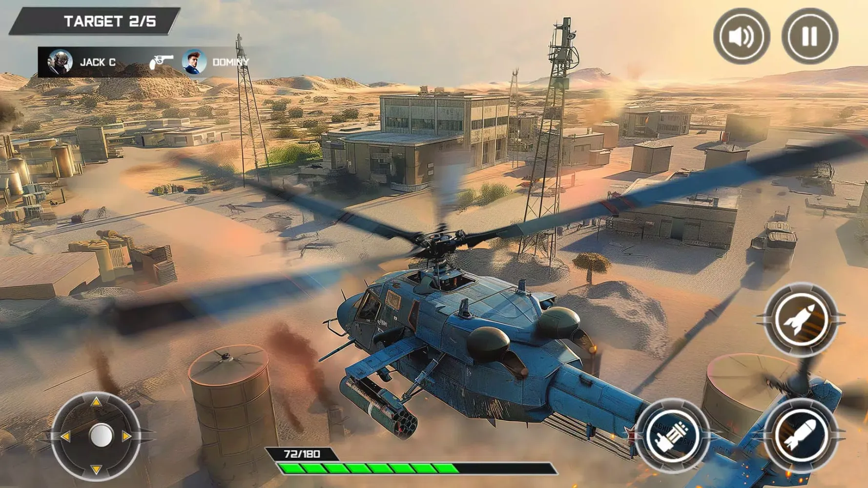 Скриншоты Gunship Battle Helicopter Game