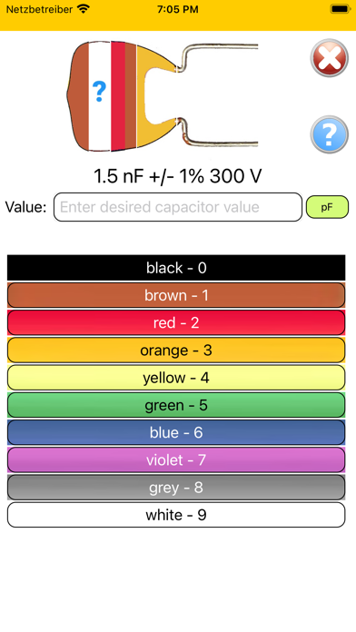 Capacitor-Converter スクリーンショット